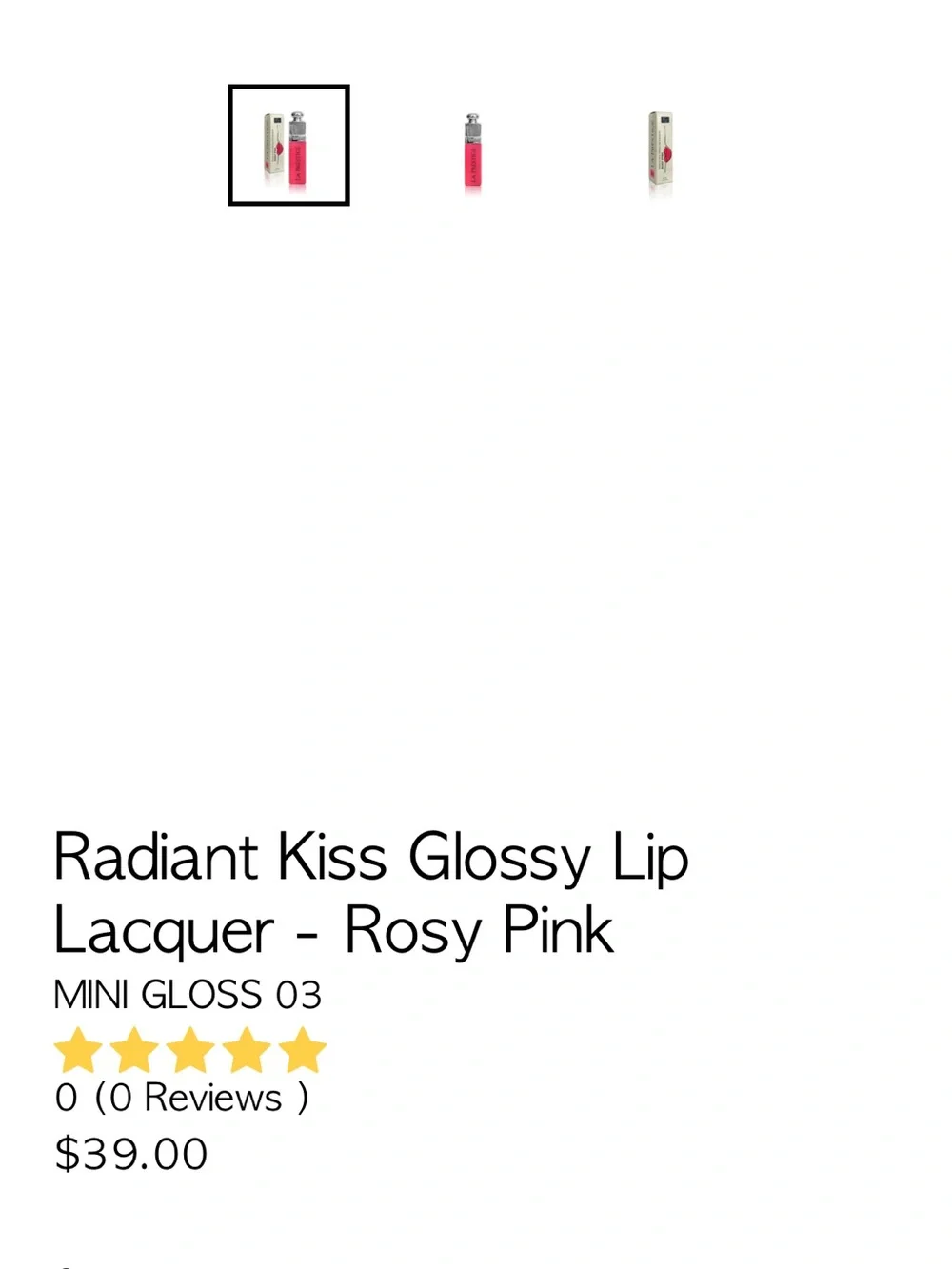 la prestige glossy lip